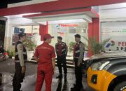 Jamin Keamanan Objek Vital, Polres Lombok Barat Sosialisasi Inovasi KEMOS 110 Lewat Patroli Dialogis