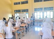 Tumbuhkan Kesadaran Berlalulintas di Kalangan Pelajar Unit Kamsel Satlantas Polres Bima Kabupaten Sambangi SMK Pelita Harapan