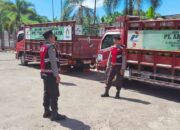 Cegah Kelangkaan Gas, Sat Samapta Polres Lombok Barat Intensifkan Patroli di Objek Vital SPBE Lembar