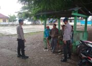 “Polisi Peduli” Satpolairud Polres Bima Kabupaten Berbaur dan Bantu Kegiatan Petani