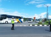 Pelayanan Prima untuk Jemaah, Polres Lombok Barat Kerahkan Personel Amankan Arus Lalu Lintas Haji