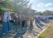 Jadi Irup Bendera di SMAN I Woha, Kapolsek Woha: Jauhi Narkoba dan Jadilah Generasi Yang Unggul