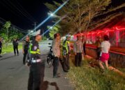 Antisipasi Balapan Liar dan Kejahatan Jalanan Satlantas Polres Bima Kabupaten Tingkatkan Patroli Malam Hari