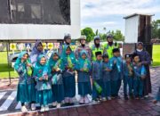 Dit Lantas Polda NTB Gelar Edukasi Lalu Lintas dan Perlindungan Anak Usia Dini bagi Siswa SD IT Yarla Batujai