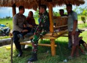 Polsek Labuapi Dorong Petani Tanam Jagung di Lahan Kosong