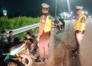 Cegah Balap Liar, Polres Lombok Barat Gencarkan Patroli di Jalur Bypass