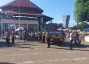 Personel Polsek Bolo Amankan Kepulangan 138 Jamaah Haji Kloter XI Asal Kecamatan Bolo, Madapangga, Soromandi dan Donggo
