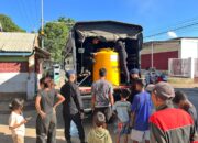 Sambut Hari Bhayangkara ke-80, Sat Brimob Polda NTB Salurkan Air Bersih untuk Warga Terdampak Kekeringan di Bima
