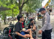 Patroli Dialogis Polsubsektor Gili Indah Sapa Warga Gili Trawangan, Kamtibmas Aman