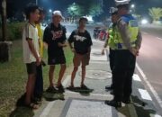 Patroli Malam Polres Lombok Barat Jamin Keamanan Jalur Vital Bypass BIL 2