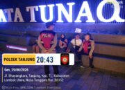 Nyalakan Blue Light, Polsek Tanjung Patroli Malam Antisipasi 3C dan Cuaca Ekstrem
