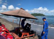 Jaga Kamtibmas, Polairud Polres Lombok Barat Patroli Pantai Cemare