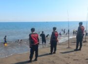 Patroli Sat Samapta Antisipasi Kriminalitas di Pantai Kuranji