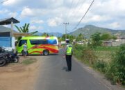Polsek Tanjung Gelar Rawan Pagi di Pasar Tanjung, Himbau Pedagang Waspada Cuaca Ekstrem dan 3C
