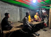 Deteksi dini Gangguan Kamtibmas dan Pererat Silaturahmi, Bhabinkamtibmas Polsek Monta Sambangi Warga Binaan di Malam Hari