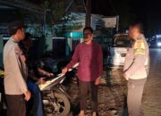 Polsek Madapangga Tingkatkan Patroli Cegah Potensi Guankamtibmas Malam Hari di Wilayah Hukumnya