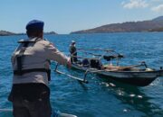 Satpolairud Polres Bima Kabupaten Patroli Perairan Antisipasi Laka Laut dan Gangguan Kamtibmas