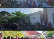 Jalin Sinergi Antara Polri dan Akademisi, Kapolres Bima Kabupaten Diwakili Kasubag Bin Ops Hadiri Pelepasan Mahasiswa KKN Universitas STKIP