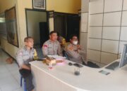 Jajaran Polsek Pemenang Ikuti Zoom Meeting Arahan Kapolda NTB