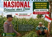 Polsek Montong Polresta Tuban Turun Cek Tanaman jagung Warga di Desa Ngulahan