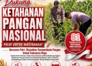 POLSEK KEREK POLRESTA TUBAN DUKUNG KETAHAN PANGAN NASIONAL LEWAT PROGRAM ASTA CITA