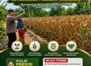 POLSEK KEREK DUKUNG KETAHANAN PANGAN Nasional DENGAN TETAP SILATURAHMI KE LAHAN PERTANIAN”