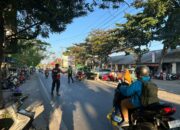 Polsek Tanjung Gelar Giat Rawan Pagi, Pastikan Kelancaran Lalu Lintas dan Keamanan di Pasar Umum Tanjung