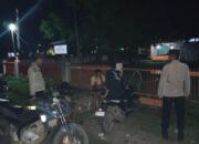 Patroli Dialogis Polsek Sanggar Cegah Potensi Kriminalitas dan Imbau Warga Jaga Kondusifitas Kamtibmas